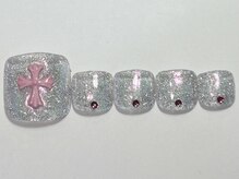 ネイルメゾン 渋谷店(NAIL MAISON)/ピンククロムネイル￥7500