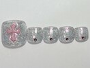 ピンククロムネイル¥7500