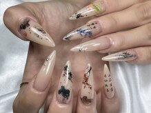 サリーネイルラボ(Sully Nail Lab)/長さ出し・中国風ネイル