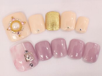 ネイルサロンセレーネ(Selene)/フットストーンネイル