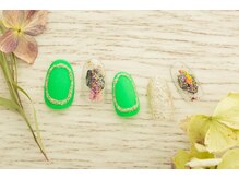 ネイルクロエ(NAIL KCLOE)/ビタミン＆塗り掛けニュアンス