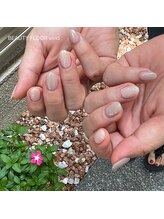 ビューティーフロア ビビット サロンアンドスクール(BEAUTYFLOOR vivid salon&school)/ナチュラルカラーとラメ☆