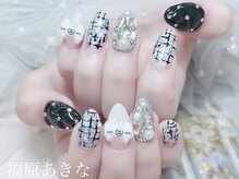 ネイルプリンセス(Nail Princess)/ツイードネイル
