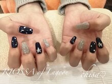 リオッサ オブ ラグーン(RIOSSA of Lagoon)/ワンホンネイル×キラキラネイル