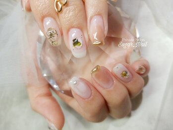 シュガーネイル(sugar nail)の写真/彩りのある指先♪simpleなdesignから手書きアートまで幅広くご提供【ハンドやり放題¥6000or¥7000or¥8000】