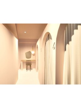 個室があるサロン