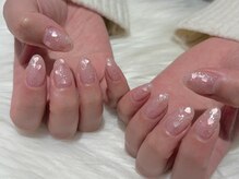 シェルネイル(SHELL NAIL)/キラキラ/ちゅるん/staff:otsuka