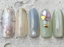 フリークネイル(FREAK Nail)/アースシェルフラワー ¥14000