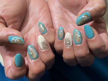 ツーバイマックスビューティー 吉祥寺(2by MAX BEAUTY)の写真/【デザインコースご用意◎】大人可愛いシンプルデザイン多数♪タブレットで映画や雑誌をみながらゆったり★