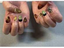 秋冬デザインネイル