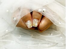 フロムネイルアンドアイラッシュ 神戸三宮(from nail&eyelash)/パラジェル取扱/フィルイン施術