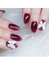 たゆ ネイル(たゆnail)/ボルドーマグネットネイル