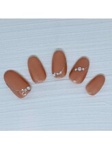 ネイルベース ネイル ケア サロン ミウラ(miura)/４月定額アート★