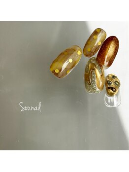 3月定額ネイルシンプルデザイン