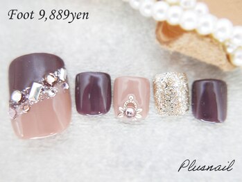 プラスネイル 池袋西口店(PLUS NAIL)/【1486】定額9,889円冬ネイル