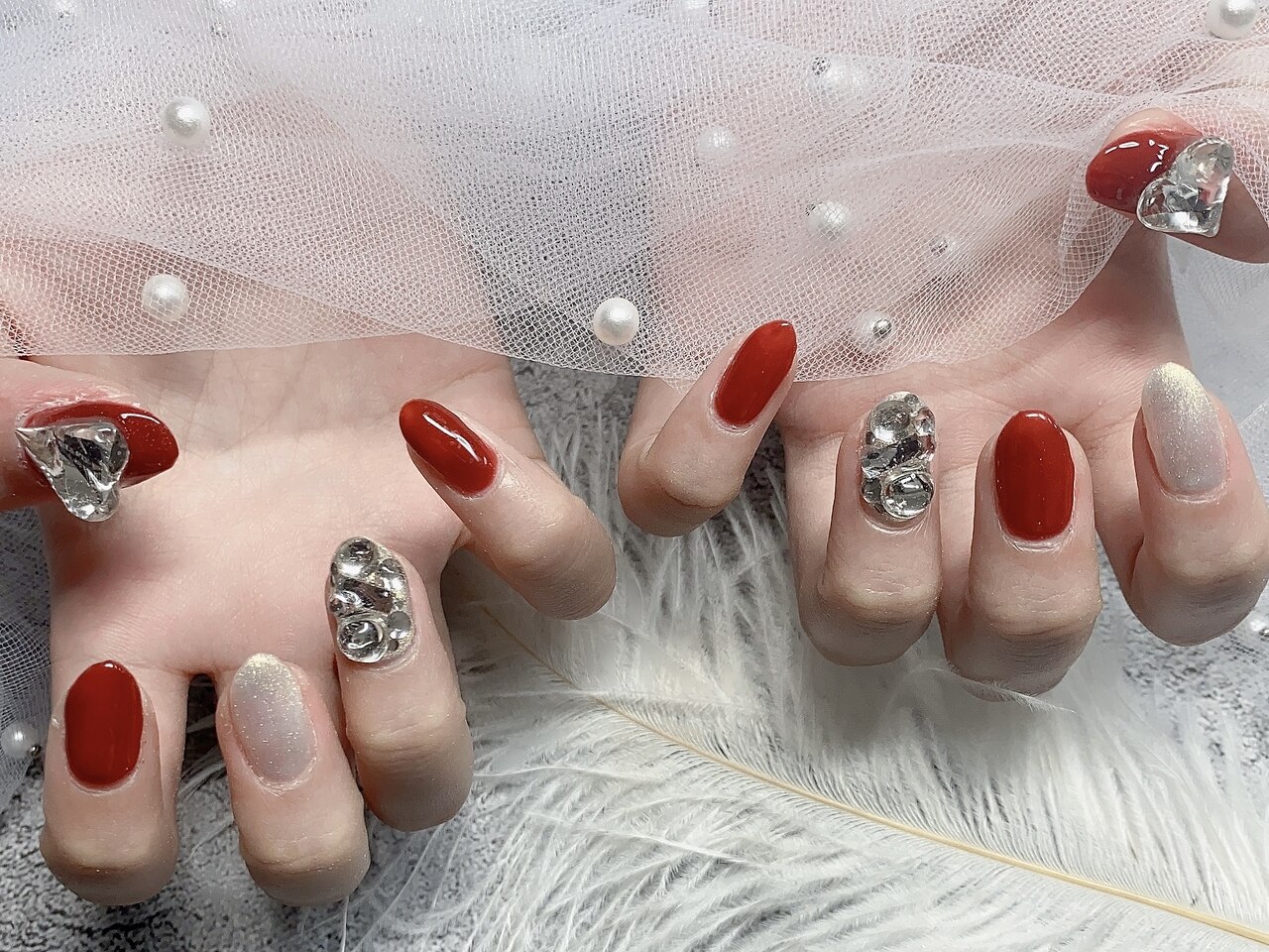 2026年冬トレンド】チップのネイルデザイン集｜人気順｜8ページ目