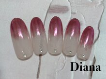 ディアナ ひたちなか高場店(DIANA)/定額ネイル　7700円　A‐156