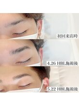 ロミエール 南草津店(LOMIERE)/ハリウッドブロウリフト ¥7550