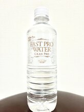 スリースリープ(3 sleep)/施術後のお水もこだわります◎