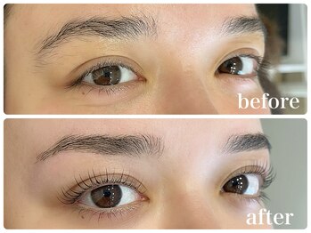 まつげエクステ キオク 人形町(kioku)/まつげパーマ＆眉WAXセット