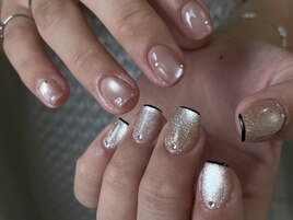 hau nail＊シンプルネイル