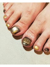 ユーズスタイル(U’style)/秋のフットネイル