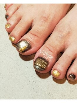 ユーズスタイル(U’style)/秋のフットネイル