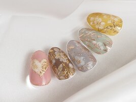 インド刺繍ネイル