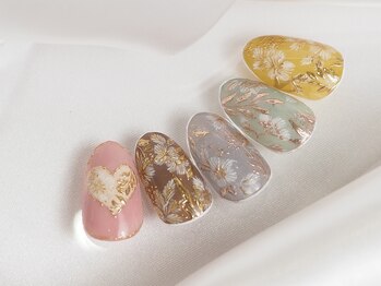 インド刺繍ネイル