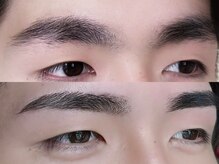 NAIL&EYELASH SALON Annie＆Gino omoromachi まつパ/マツエク/ワンカラー/ケアオフ0円の雰囲気（【メンズもOK】美眉スタイリングで垢抜け目元。）