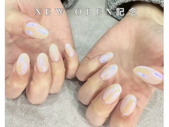 吹田ネイルカラーグラデーション