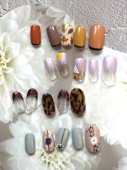 アロハナ(Alohana)の写真/【赤羽駅徒歩4分】安いサロンにはない手描きアートの高技術◎フットとのお揃いネイルもオススメです♪