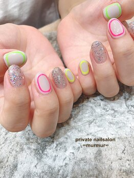プライベート ネイルサロン マーマ(murmur)/ネオンデザイン