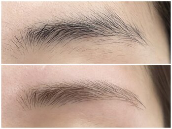 ドレス 薬院(DRESS.)/アイブロウWAX脱毛＋眉トーンUP