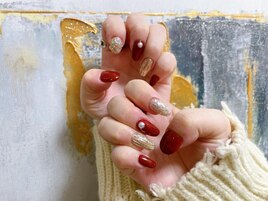 11.12月定額A ボルドーネイル