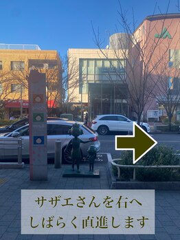 オーディ(Oodi.)/アクセス(2) サザエさん像