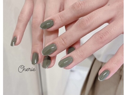 2025年冬】カーキのネイルデザイン集｜人気順｜ホットペッパービューティー 