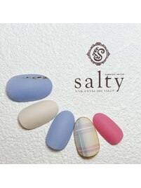 チェックネイル