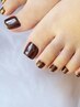 ＊Foot＊　ミラーワンカラーネイル　