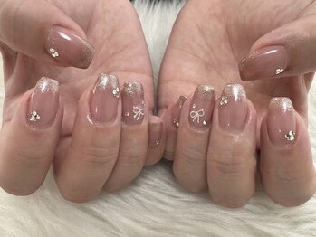 ピンクベリー(PINK BERRY)/リボンネイル