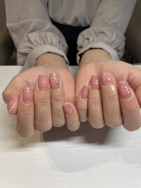 シンプル先端フレンチ