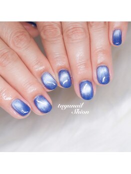 たゆ ネイル(たゆnail)/enoiネイビーマグネットネイル