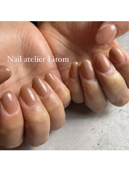ネイルアトリエ リトム(Nail atelier Litom)/ハンド/ワンカラー