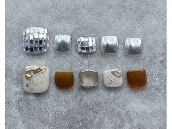 ワーブ(worb.)/full art foot nails