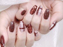 スペラ 大宮店(Spera)/冬トレンドボルドー チェック柄