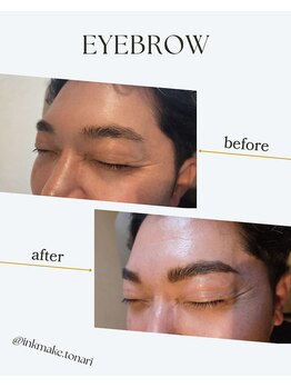 トナリ(tonari)/*消えにくい眉毛*