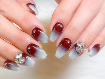 ルアナ(Luana.)/ボルドーキラキラグラデ