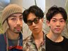 〈男性〉似合わせ眉デザイン（wax+毛量調整）