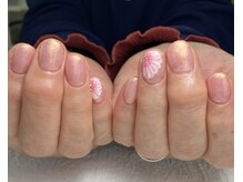 ブルーム(Bloom)/ワンカラーに1本アート