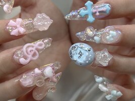 たまごっちネイル(持込パーツ)